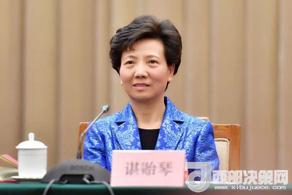 全國人大代表、貴州省委副書記、省長諶貽琴發(fā)言